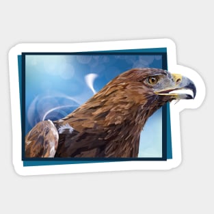 Golden Eagle Sticker